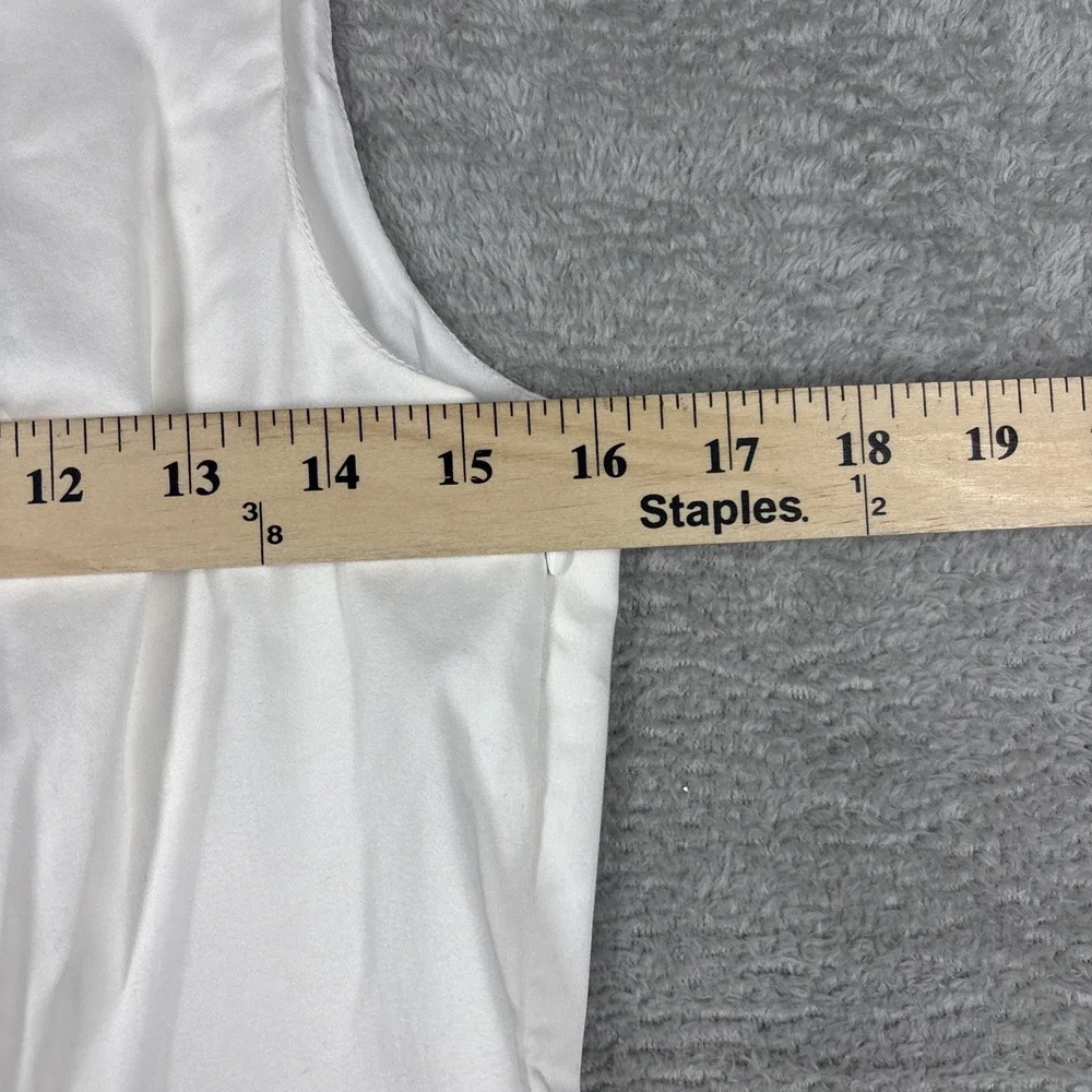 Banana Republic Two Tone Ivory/Cream Knee‎ Length Dress Size 6